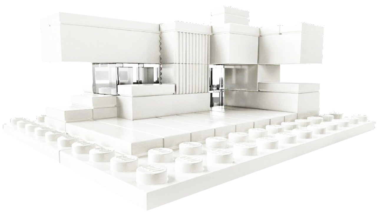 Lego targets architects with monochrome brick set