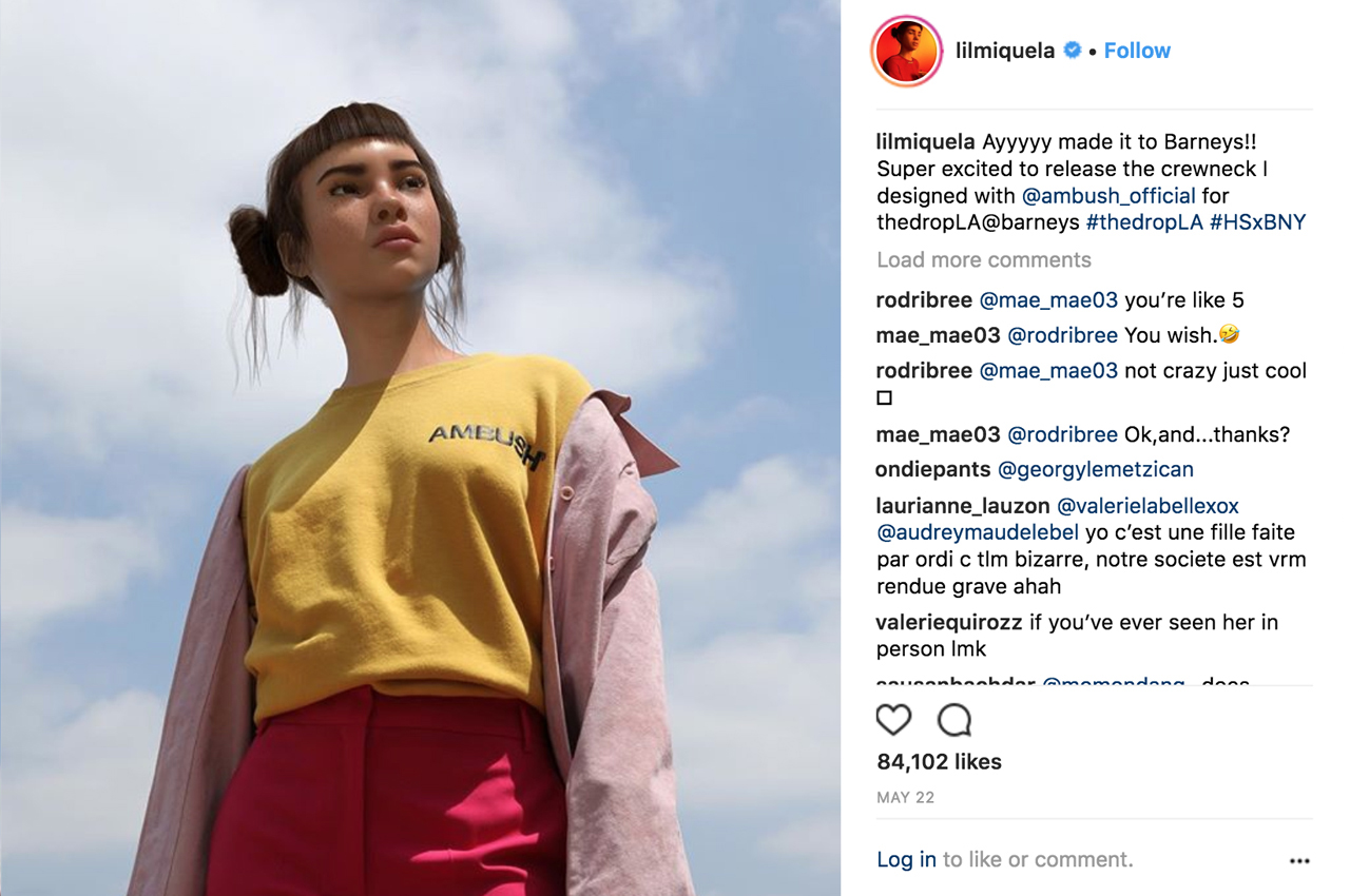 Lil Miquela Collaboration Ambush – The One Centre